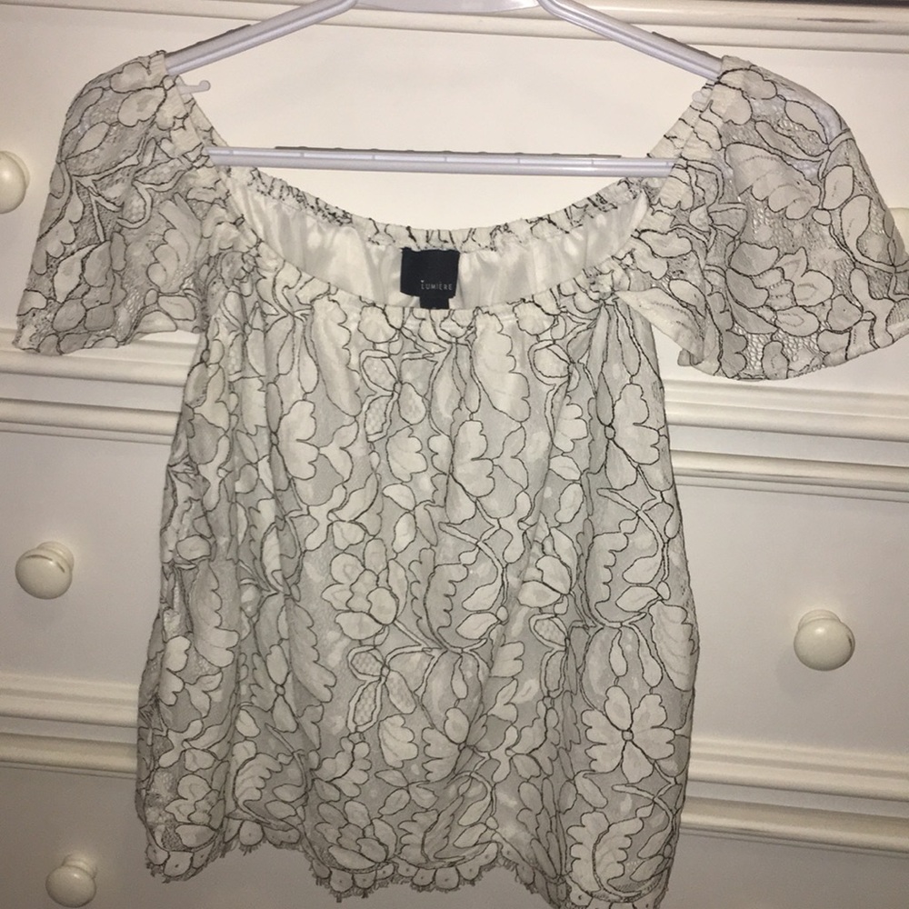 White Lace Top